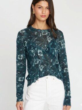 Autumn Cashmere Floral Sweater